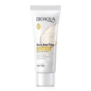 BIOAQUA Rice Raw Pulp Skin Whitening Product - Facial Cleanser