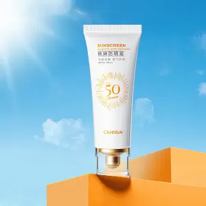 Cahnsai Sunscreen Spf 50 + Organic Whitening Sunscreen For Face