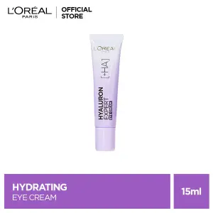 L'Oreal Paris Hyaluron Expert Replumping Moisturizing Care Eye Cream, 15ml