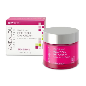 Andalou 1000 Roses Beautiful Day Cream 1.7 Oz / 50 Ml