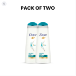 Bundle - Pack of 2 Dove Shampoo Dryness Care - 175Ml