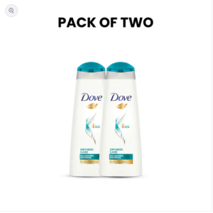 Bundle - Pack of 2 Dove Shampoo Dryness Care - 175Ml