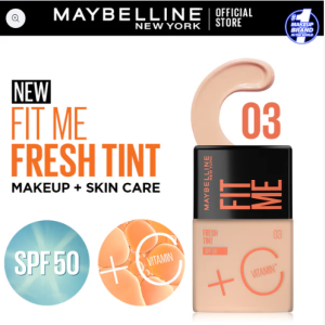 Maybelline Fit Me Fresh Tint Vitamin C + Spf 50 - 30Ml Shade 03