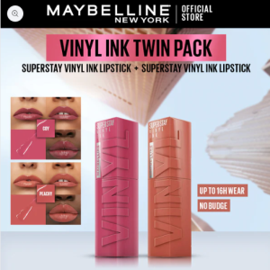 Bundle - Maybelline Vinyl Ink Twin Pack