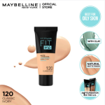 Maybelline - Fit Me Liquid Foundation Matte & Poreless - 120 Classic Ivory