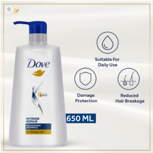 Dove Shampoo Intense Repair - 650Ml