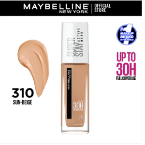 Maybelline - SuperStay Full Coverage 24H Liquid Foundation - 310 Sun Beige