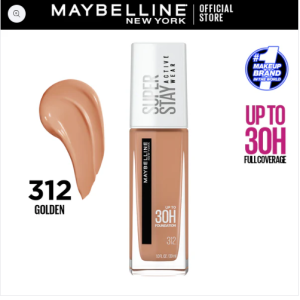 Maybelline - SuperStay Full Coverage 30H Liquid Foundation - 312