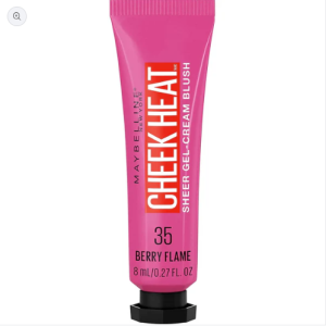 Maybelline Cheek Heat Sheer Gel Cream Blush 35 Berry Flame