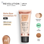 Makeup Revolution Matte Base Foundation F11 28ml